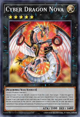 Dragão Cibernético Nova — Cyber Dragon Revolution Structure Deck EN038