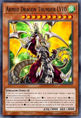 Dragão Armado do Trovão LV10 — Blazing Vortex Premiere! promotional card EN001