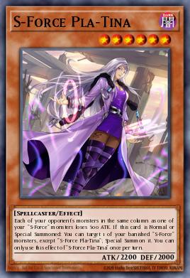 Força-S Pla-Tina — Blazing Vortex Premiere! promotional card EN015