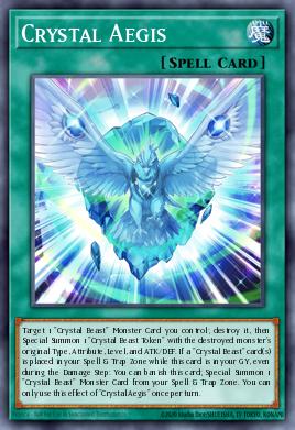 Égide Cristalino — Structure Deck: Legend of the Crystal Beasts EN017