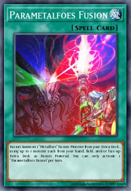 Fusão Parametalmorfose — Blazing Vortex Premiere! promotional card EN061