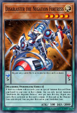 Disablaster the Negation Fortress — 2025 Mega-Pack Tin EN084