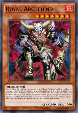 Royal Archfiend — Burst Protocol EN014