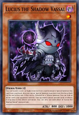 Lucius, o Vassalo das Sombras — OTS Tournament Pack 28 EN004