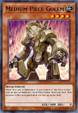 Golem de Tamanho Médio — The Duelist Genesis: Special Edition EN007