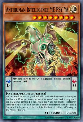 Inteligência Anti-humana ME-PSY-YA — Dawn of Majesty Premiere! promotional card EN024