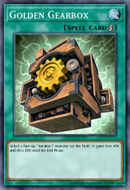 Golden Gearbox — Starstrike Blast Sneak Peek Participation Card EN047