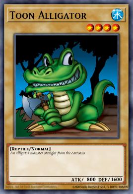 Jacaré Toon — Speed Duel Demo Deck 2020 EN006