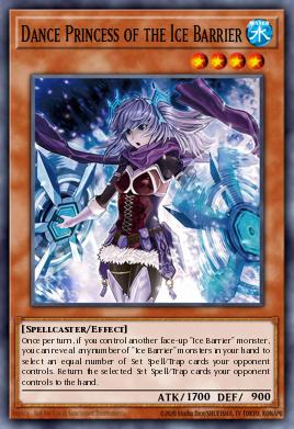 Princesa Dançarina da Barreira de Gelo — Structure Deck: Freezing Chains EN013
