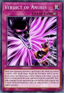 Verdict of Anubis — Maze of the Master EN009