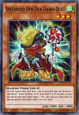 Duke Den-Den Daiko Velocidaroide — Legendary Arc-V Decks ENS07