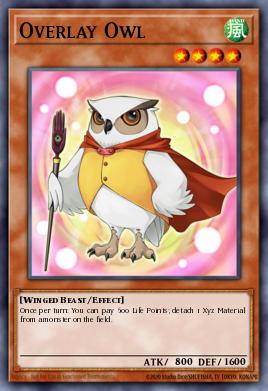 Overlay Owl — Galactic Overlord Sneak Peek Participation Card EN003