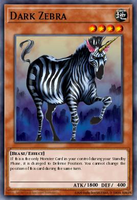 Zebra das Trevas — Magic Ruler 084