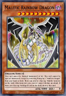 Dragão Arco-Íris Maléfico — Yu-Gi-Oh! 3D Bonds Beyond Time Movie Pack EN005