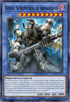 Demise, o Rei Supremo do Armagedom — Cybernetic Horizon Special Edition EN030