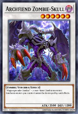 Caveira Zumbi Arquidemônio — Ancient Prophecy: Special Edition EN042