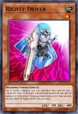 Chave da Direita — Structure Deck: Mechanized Madness EN019