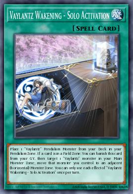 Vaylantz Wakening - Solo Activation — Darkwing Blast EN068