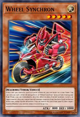 Wheel Synchron — Legendary 5D's Decks ENY08