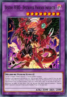 HERÓI do Destino - Fênix Executora Destruidora — Burst of Destiny EN039