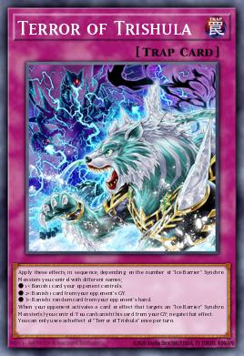 Terror de Trishula — Structure Deck: Freezing Chains EN046