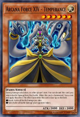 Força Arcana XIV - A Temperança — Light of Destruction: Special Edition EN014