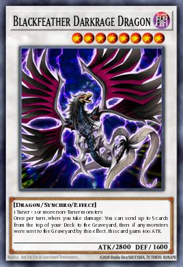 Dragão Penanegra Fúria-obscura — Premium Gold EN017