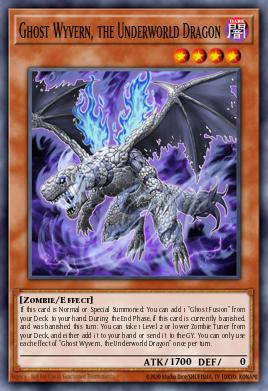 Ghost Wyvern, the Underworld Dragon — Battles of Legend: Monstrous Revenge EN025