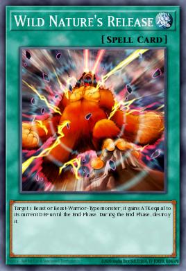 Libertação da Natureza Selvagem — Onslaught of the Fire Kings Structure Deck EN026
