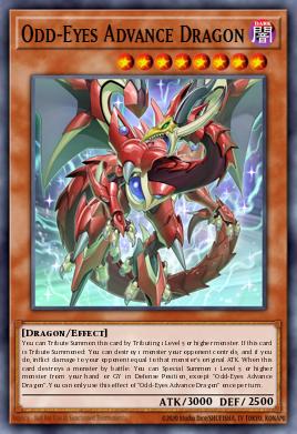 Dragão Avançado de Olhos Anômalos — Duel Power EN011