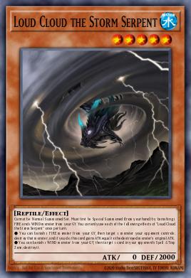 Nuvem Ruidosa, a Serpente da Tempestade — Dark Neostorm Special Edition EN022