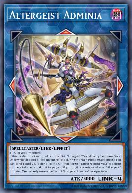 Altergeist Adminia — Duelist Nexus EN047