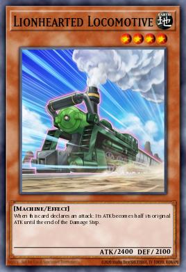 Locomotiva Coração de Leão — Dragons of Legend EN036