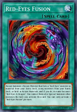 Fusão dos Olhos Vermelhos — Legendary Duelists: Season 1 EN017