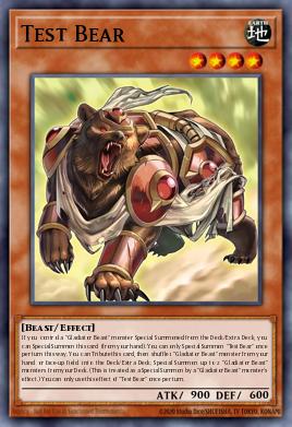 Test Bear — Supreme Darkness EN018