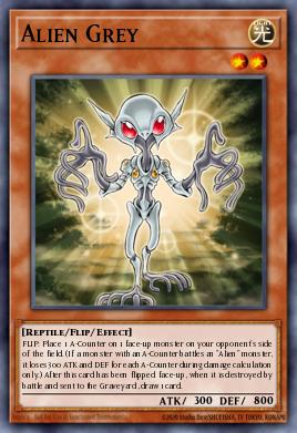 Alienígena Cinzento — Power of the Duelist EN024