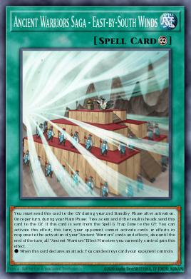 Saga dos Guerreiros Antigos - Ventos do Sudeste — Rise of the Duelist Premiere! promotional card EN060