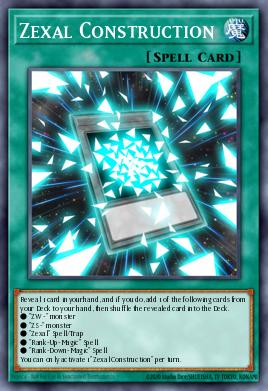 Construção Zexal — Lightning Overdrive Premiere! promotional card EN051