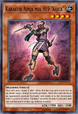 Karakuri Ninja mdl 919 "Kuick" — Storm of Ragnarok: Special Edition EN028