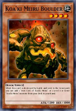 Koa'ki Meiru Boulder — Ancient Prophecy: Special Edition EN018