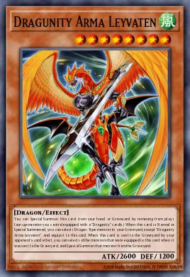 Arma Leyvaten Dragunidade — Dragunity Legion Structure Deck EN001