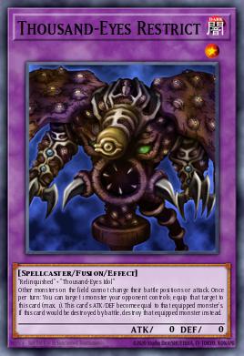 Restrição dos Mil Olhos — Legendary Duelists: Season 1 EN050