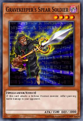 Soldado da Lança do Coveiro — Speed Duel Demo Deck 2020 EN012