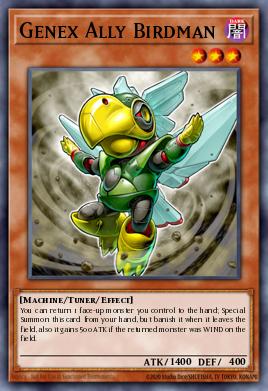 Aliado Genex Homem-pássaro — Structure Deck: Powercode Link EN016