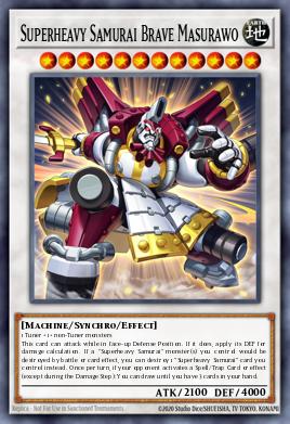 Superheavy Samurai Brave Masurawo — Cyberstorm Access EN039