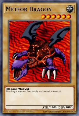 Dragão Meteoro — Speed Duel Demo Deck 2020 EN001