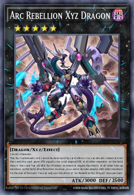 Dragão Xyz da Rebelião Arc — Legendary Arc-V Decks ENO32