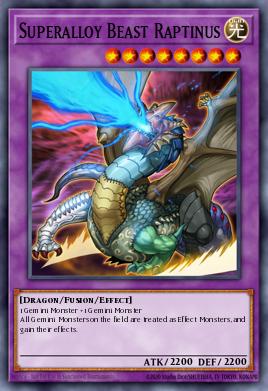 Superalloy Beast Raptinus — Gladiator's Assault: Special Edition EN042