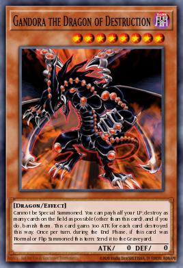 Gandora o Dragão da Destruição — Millennium Pack EN005