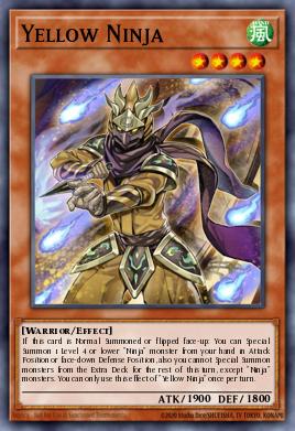 Ninja Amarelo — 2025 Mega-Pack Tin EN449